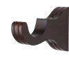 4-3/4 inch Return Wood Royal Bracket (for 1-3/8"diameter rod) - Belmont - Image 5