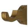 4-3/4 inch Return Wood Royal Bracket (for 1-3/8"diameter rod) - Belmont