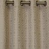 Highgate Insulated Geometric Grommet Curtain Panel - Thermalogic - Image 2