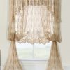Mona Lisa Jacquard Lace Panel and Balloon Curtain - Habitat - Image 3