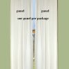 Sheer Voile Curtain Panel