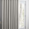 Twilight Black Out Grommet Patio Panel with 12" wand