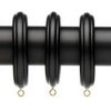 Ribbed Wood Rings (pack of 4 for 2-1/4" Diameter Rod - Select