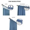 Weathermate Topsion Insulated 3 Ways To Hang Curtain Pair